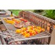 Le MarquLe Marquier Irissarry Stainless Steel Barbecue with Cart and Rotisserie