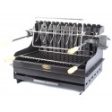 Le Marquier Mendy Zwarte Stalen Barbecue met Rotisserie