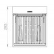 Il barbecue francese XL 60 Duo Le Marquier 60x40