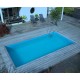 Piscine Bois Ubbink Azura 300x430 H126cm Liner beige