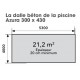 Piscine Bois Ubbink Azura 300x430 H126cm Liner beige