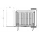 Le Marquier Montory Built-In Grill Barbecue 61x40