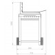 Le Marquier Montory Built-In Grill Barbecue 61x40