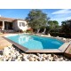 Piscina Legno Ubbink Azura 250x450 H126cm Blu Fodera