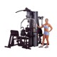 Con prensa de cuerpo sólido G9S Home Gym peso aparato de entrenamiento
