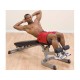 Declined inclined flat professional bench GFID71 Body-Solid