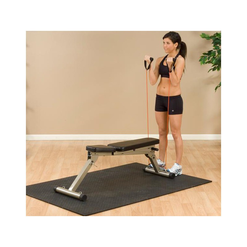 Banco Body-Solid de Best Fitness, plegable, para hacer ejercicio